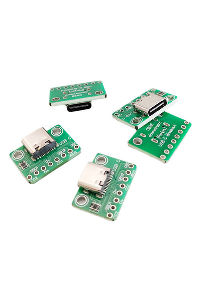 Choice 5PCS 5/10Pcs TYPE-C USB Connector Board Dual Resistor 512 5.1K Ohm Typ...