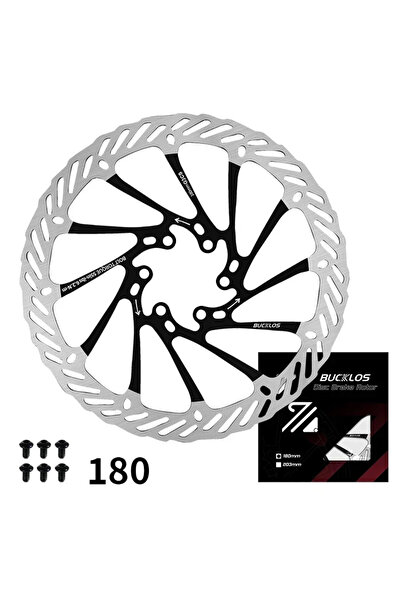 Choice9 BUCKLOS Black-180MM BUCKLOS Bike Brake Rotor G3 160mm 180mm 203mm Hyd...