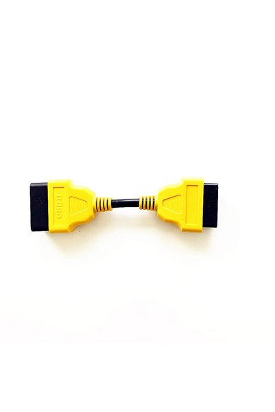 Choice3 كابل تمديد OBD2 أصفر بطول 13 سم، كابل تمديد 16 سنًا من قابس OBD2 ذكر ...
