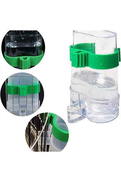 Choice One Size green Bird Water Drinker Feeder Container Automatic Pet Feede...