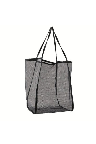 Choice حقيبة تخزين شبكية قابلة للطي كبيرة الحجم للغاية من TMWSD-Black-1PCS بم...
