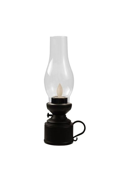 Choice1 Black Vintage Lantern Retro Design LED Hanging Oil Lamp Battery Opera...