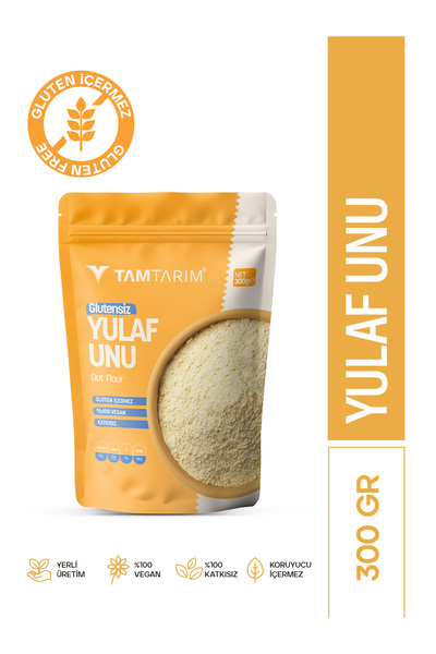 Tam Tarım Glutensiz Yulaf Unu 300 G