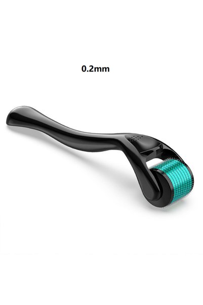 choice2 0.2mm biue black Derma Roller for Facial Body Hair Growth,540 Needles...