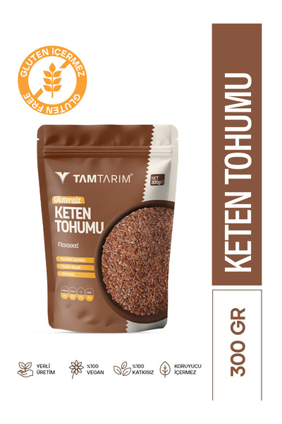 Tam Tarım Glutensiz Keten Tohumu 300 gr