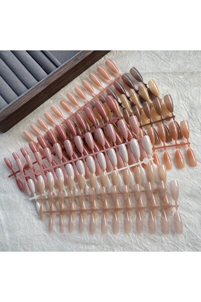 Choice 10 colors 120PCS Black Fake Nails, Press On Nails With Simple Design, ...