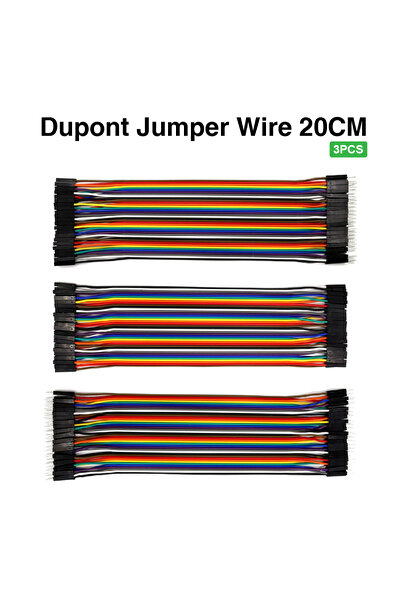 Choice 20CM 1 Set Dupont Line 120pcs 10cm/20CM/30CM M-M + M-F + F-F Jumper Wi...