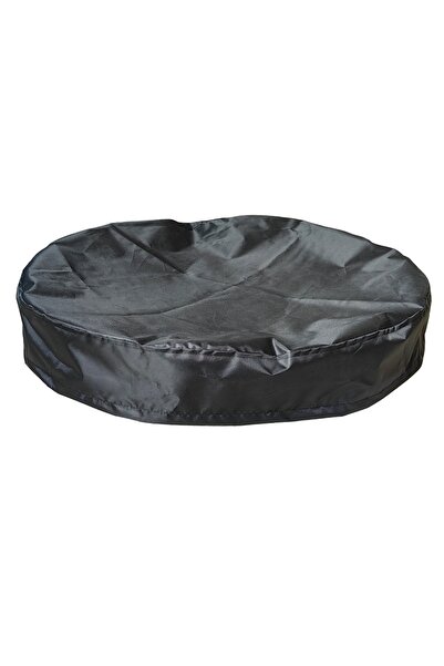 Choice black 55 Gallon Drum Cover with Stretchable Adjustable Drawstring Fit ...