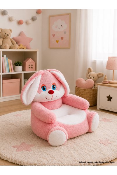 Pandamkee Tavşan Pelüş Bebek Çocuk Koltuğu