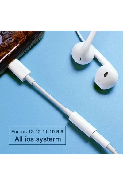 Choice محول سماعة رأس أبيض لنظام IOS لهاتف iPhone 13 12 11 10 9 8 plus موزع ص...
