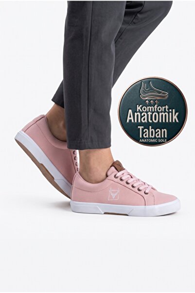BUCKHEAD 4213 Mayer Powder Pink Summer Linen Comfort Sneaker Sports Shoes