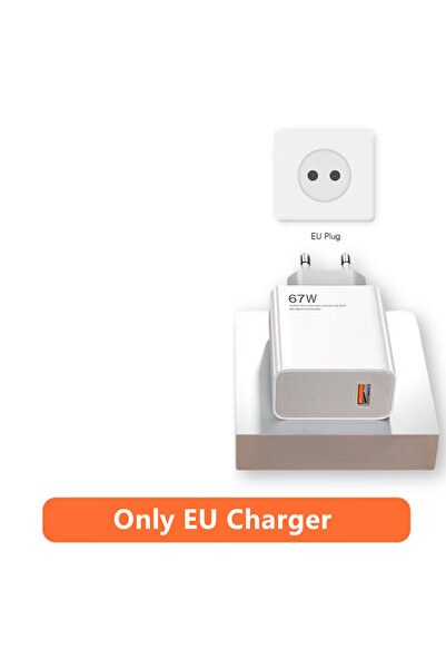 Choice EU Charger Only 6A 67W Fast USB Charger for Xiaomi 14 13T 12 Lite 11 U...