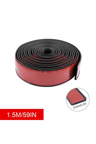 choice2 5.5cmX1.5m SEAMETAL Universal Fender Flares Car Wheel Arches Wing Exp...