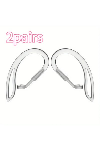 Choice Transparent2pairs 1/2pair Transparent Ear Hook For Soft Silicone Anti ...