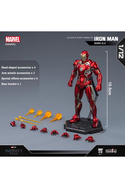 Choice MK45 Original Fondjoy Iron Man MK45 Model Kit Infinity Saga Ironman Ma...