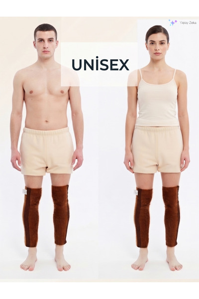 fitform giyim Μάλλινες επιγονατίδες μοντέλου Camel Hair (Κρατούν ζεστό) μάλλι...