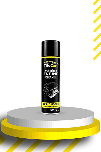 titocar Susuz Motor Temizleme Spreyi 500 ml & Lastik Parlatma Spreyi 500 ml
