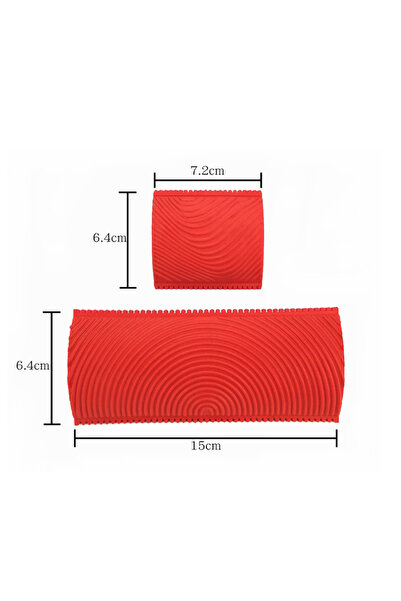Choice A 2Pcs/set Rubber Roller Brush Painting Tools Imitation Wood Graining ...
