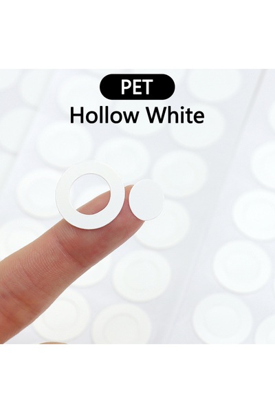 Choice58 100 Pieces 21700 Gasket Hollow White 18650 21700 26650 Battery Insul...