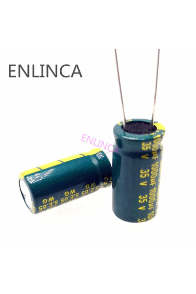 Choice1 35V1000uF 10pcs/lot Low ESR/Impedance high frequency 25V 35v 50v 1000...