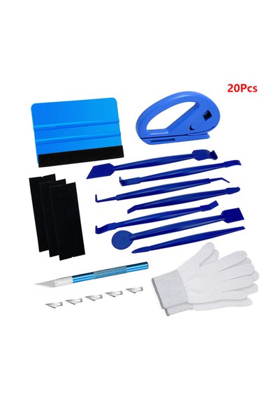 Choice1 20Pcs Car Vinyl Wrap Tools Tint Film Kit Gripper Magnet Holder Vinyl ...