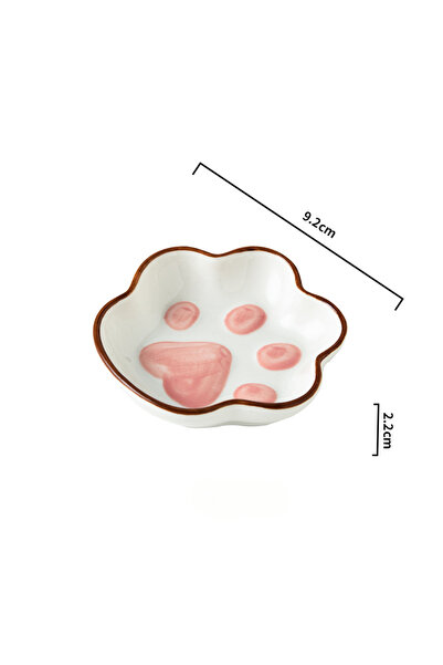 Choice 1pcs Cat paw Cat Claw Flavor Dish Cute Ins Cartoon Creative Dish Home ...