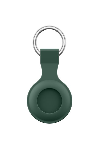 Choice21 Army green Silicone Cover for Apple Airtags Case Protective Shell Tr...
