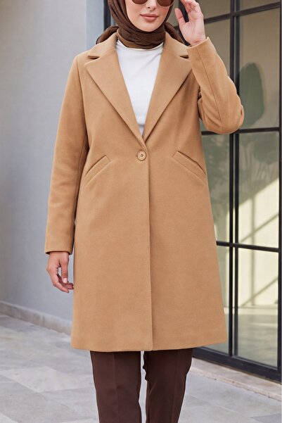 Modamorfo 9085 Melton Coat - Mustard