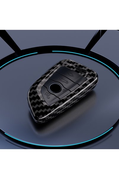 Choice8 A carbon shell Fashion Car Key Case Cover Protector Shell for BMW X1 ...