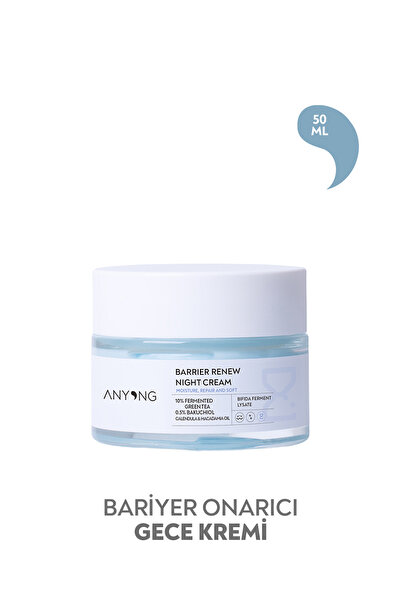 Anyong Bariyer Onarıcı, Yenileyici ve Yaşlanma Karşıtı Krem 50 ML ( Yeşil Çay...
