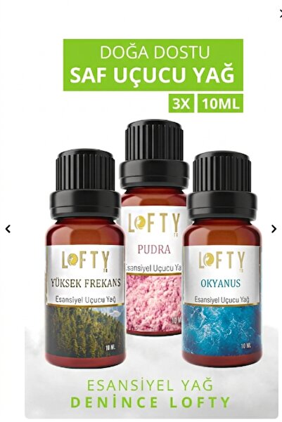 Lofty Pudra, Okyanus, Yüksek Frekans Uçucu Yağ Buhurdanlık Esansı Oda Kokusu ...