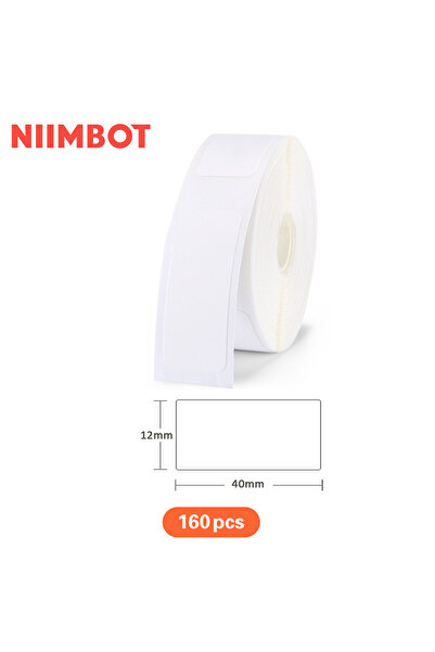 Choice1 D11 white 12x40mm Niimbot D11 D110 D101 Mini Thermal Label Printer Pa...