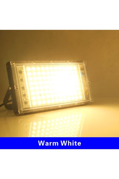 Choice 100W 220V Warm white 100W Led Flood Light AC 220V 230V 240V Outdoor Fl...