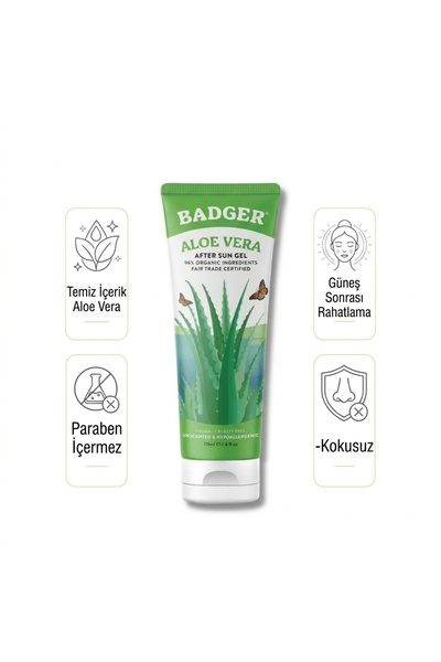 Badger Aloe Vera Jel 118 mL