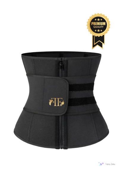fitform giyim Sauna Etkili Termal Terleten Bel Korsesi - Unisex Bölgesel Sıkı...