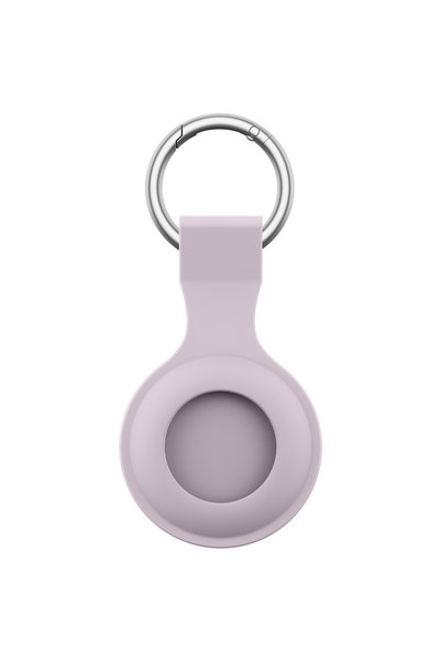 Choice12 Light purple Silicone Cover for Apple Airtags Case Protective Shell ...