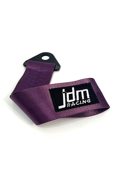 Choice حزام سحب نايلون عالي المتانة من JDM RACING، لون بنفسجي، مناسب لسيارات ...