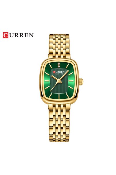 choice2 ساعة كورين E CURRN 9093 النسائية الكوارتزية، ساعة أنيقة عصرية مرصعة ب...