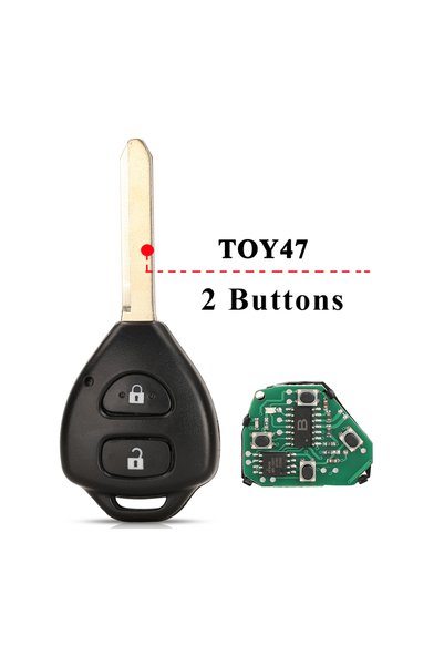 Choice6 مفتاح تحكم عن بعد TOY47 jingyuqin بشريحة G، 2/3 أزرار، 433 ميجاهرتز، ...
