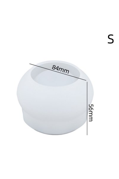 Choice S Silicone Resin Casting Molds for DIY Succulent Plant Pots, Candle Ho...