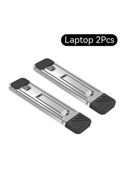 Choice 2pcs Laptop Holder for Macbook Air Pro Pad Phone 2Pcs Riser Feet Nonsl...