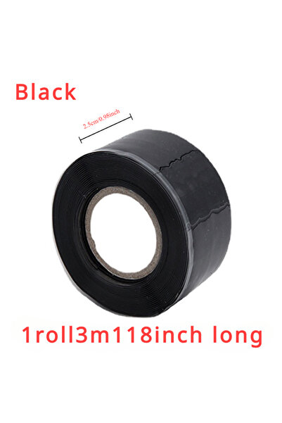Choice 0.5mm 2.5cm 3m Super Strong PVC Waterproof Silicone Tape Water Pipe Qu...