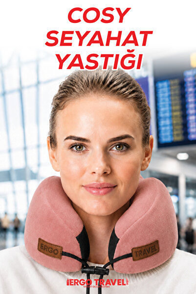 Viscofoam Cosy Ortopedik Seyahat Yastığı Visco Boyun Destekli Seyahat Yastığı...