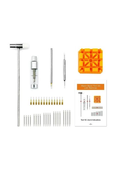 Choice 39PACK Watch Repair Tool Set Watch Link Band Slit Strap Bracelet Chain...