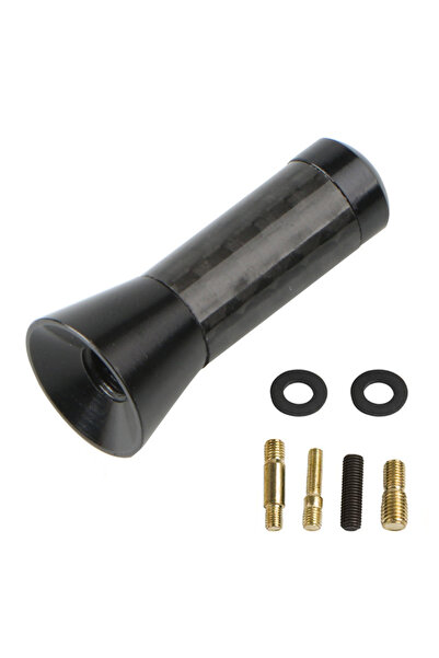 Choice7 Black 3.5cm Carbon Fiber Car Roof Antenna Universal 3.5cm 8cm 12cm Bl...