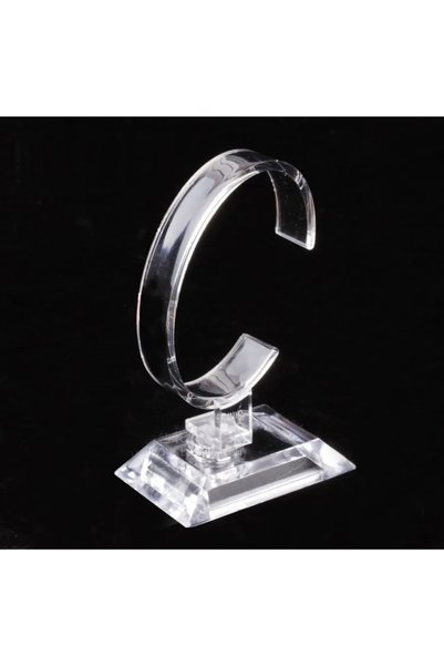Choice S001 Wholesale Transparent Watch Display Rack C-Ring Transparent Brack...