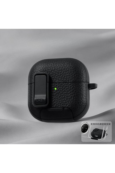 Choice5 For FreeClip2 Black Applicable for Huawei Clip2 Earphone Case Plain L...