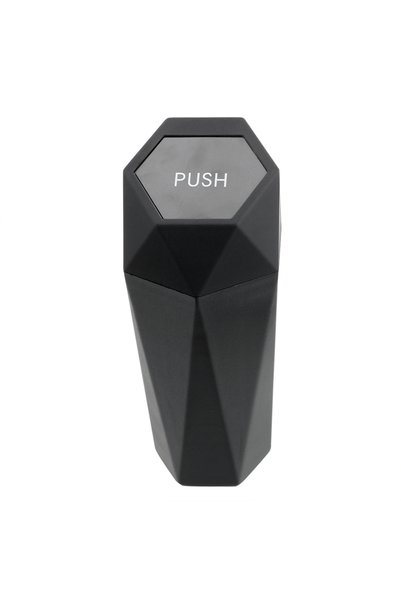 Choice1 black Car Interior Mini Trash Can Dustbin Garbage Bin Storage Case Bu...