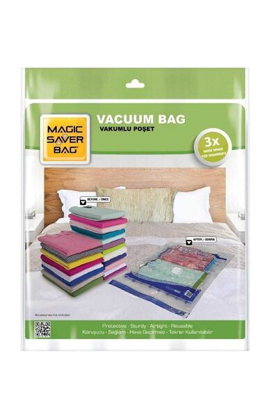 Magic Saver Bag 4’lü Vakumlu Poşet Set-5
