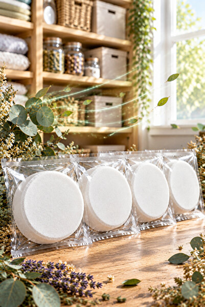 Saban 4 Adet Natural Kokusuz, Nem Alıcı Tablet | Küf Ve Rutubet Giderici | Ev...
